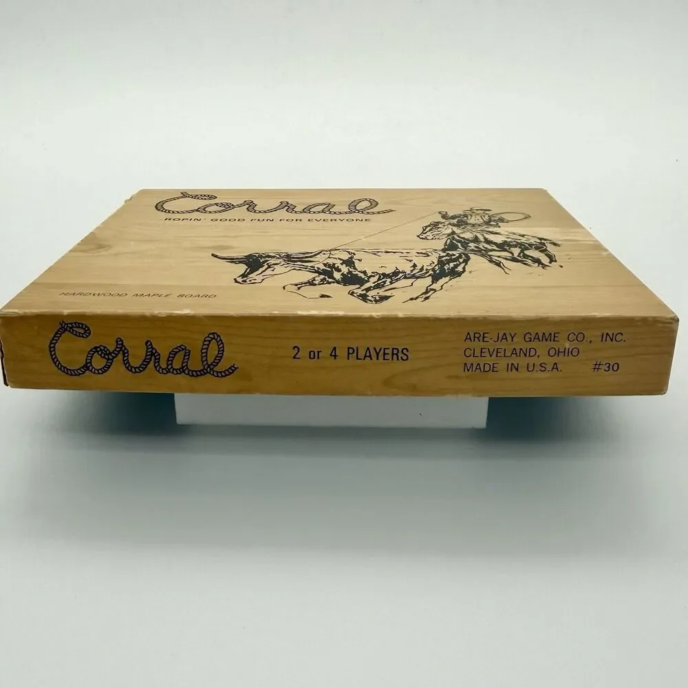 Vintage Corral Ropin' Good Fun For Everyone Peg Game by Are-Jay Game Co. Ohio